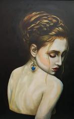 Groot schilderij portret, Ophalen