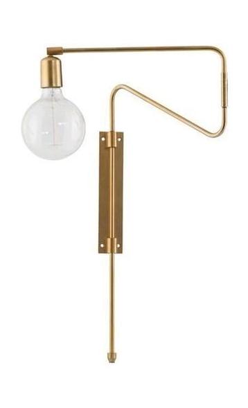 House Doctor Swing wandlamp messing nieuw in doos beschikbaar voor biedingen