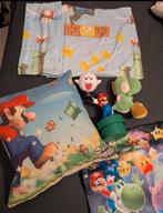 Super Mario Decoratie Set, Ophalen of Verzenden, Zo goed als nieuw, Kleed of Kussen