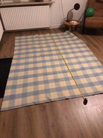 Vintage Plaid Deken wol - Warm en Stijlvol! Van AaBe beschikbaar voor biedingen