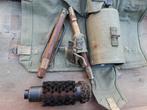 set 2inch mortar borstel 1944 Airborne, Verzamelen, Militaria | Tweede Wereldoorlog, Ophalen of Verzenden, Amerika