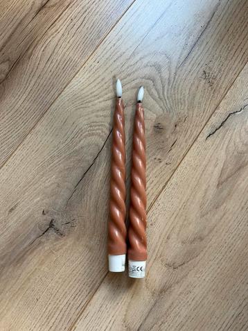 Nieuwe swirl kaarsen op Batterij - Warm Licht beschikbaar voor biedingen
