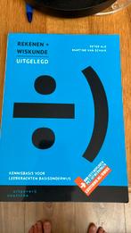 Martine van Schaik - Rekenen en wiskunde uitgelegd PABO, Boeken, Martine van Schaik; Peter Ale, Ophalen of Verzenden, Zo goed als nieuw