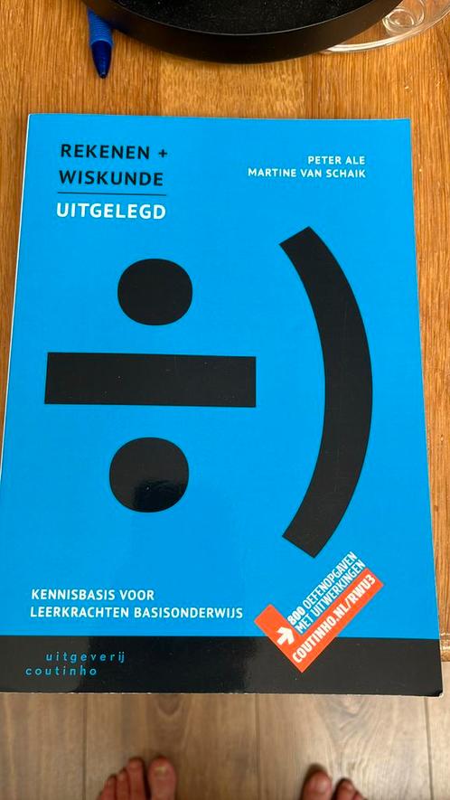 Martine van Schaik - Rekenen en wiskunde uitgelegd PABO, Boeken, Schoolboeken, Zo goed als nieuw, Nederlands, Overige niveaus