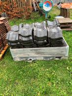 Knikpan | Unieke partij, Doe-het-zelf en Verbouw, Dakpannen en Dakbedekking, Ophalen, Steen of Klei, Zwart, Zo goed als nieuw