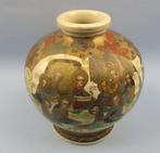 Japans Satsuma aardewerk vaas 1850 - 1900, Antiek en Kunst, Ophalen of Verzenden