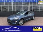 Ford Focus Wagon 1.0 EcoBoost Titanium X Business *CAMERA +, Gebruikt, Blauw, Origineel Nederlands, 3 cilinders