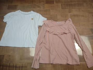 Kleding set meisjes maat 134 beschikbaar voor biedingen