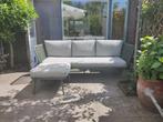 Loungebank Almeria + Hocker uit 2023., Tuin en Terras, Ophalen of Verzenden, Wicker, Bank