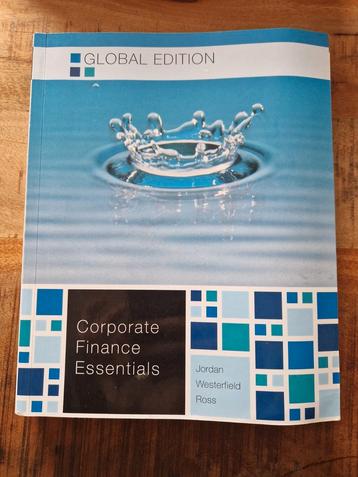Corporate Finance Essentials - Global Edition beschikbaar voor biedingen