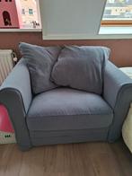 Grijze stoel - Gratis af te halen!, Huis en Inrichting, Fauteuils, Ophalen, Gebruikt, 75 tot 100 cm, 50 tot 75 cm