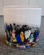 Design vaas cilinder Fidrio., Huis en Inrichting, Woonaccessoires | Vazen, Ophalen, Overige kleuren, Glas, Minder dan 50 cm