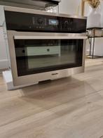 Luxe miele combi oven magnetron H6100BM, Zo goed als nieuw, Oven met grill, Inbouw, 45 tot 60 cm