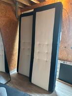 IKEA Boxspring Onderstel 140x220, Huis en Inrichting, Slaapkamer | Bedden, Ophalen, Gebruikt, Wit, Tweepersoons