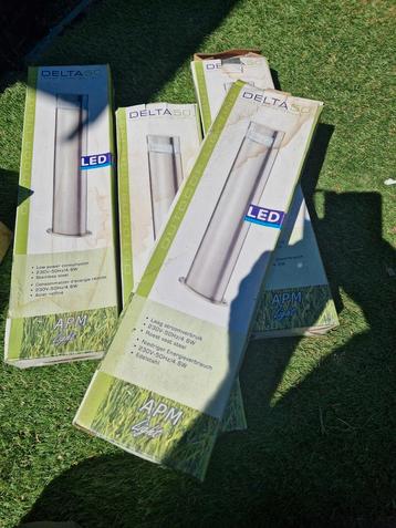Verlichting paaltjes voor in tuin. RVS delta 50 beschikbaar voor biedingen