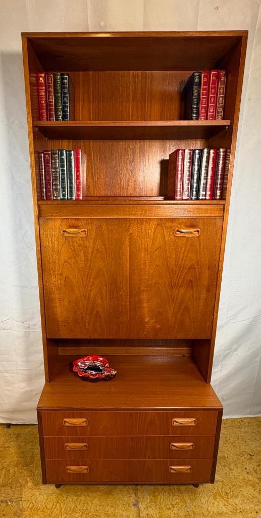 Gratis bezorging!MidCentury Retro Teak BoekenkastG-Plan 1960, Huis en Inrichting, Kasten | Boekenkasten, Gebruikt, 50 tot 100 cm