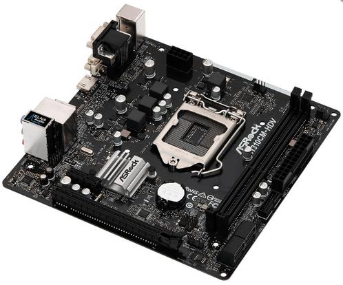 ASRock H310CM-HDV socket 1151 Moederbord, Computers en Software, Moederborden, Zo goed als nieuw, Intel, DDR4, Ophalen of Verzenden