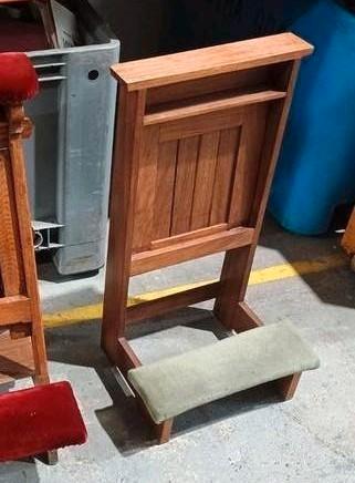 antieke bidstoel kerkstoel, Antiek en Kunst, Antiek | Meubels | Stoelen en Banken, Ophalen