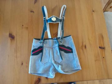 Leren tiroler broek voor jongens, schatting maat 116, nieuw! beschikbaar voor biedingen