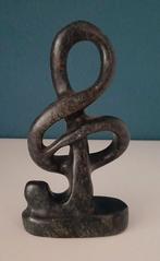 Beeldje van een muzieknoot gemaakt van serpentijn, Antiek en Kunst, Ophalen of Verzenden