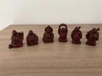 Set van 6 happy boeddha;s, Ophalen of Verzenden