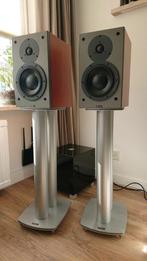 Dynaudio 52 SE Luidspreker + Stands, Audio, Tv en Foto, Luidsprekers, Zo goed als nieuw, 120 watt of meer, Front, Rear of Stereo speakers