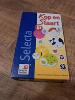 Kop en Staart spel Selecta, Hobby en Vrije tijd, Gezelschapsspellen | Bordspellen, Ophalen of Verzenden, Gebruikt, Selecta