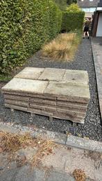 Grindtegels, Tuin en Terras, Ophalen, Gebruikt, 10 m² of meer, Beton