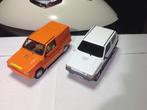 Fiat Panda prototypes setje van Bertone zonder doos 1:43, Hobby en Vrije tijd, Modelauto's | 1:43, Ophalen of Verzenden, Nieuw