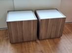 Nachtkastjes 2x, Ophalen, Gebruikt, 55 tot 70 cm, 45 tot 65 cm