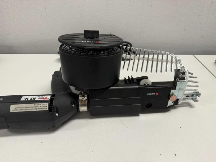 321976 Wurth Bandschroefmachine HS16 ZO GOED ALS NIEUW, Doe-het-zelf en Verbouw, Gereedschap | Boormachines, Zo goed als nieuw