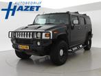 Hummer H2 6.0 V8 MAT ZWART + STANDKACHEL / LEDER / STOELVERW, Auto's, Hummer, Automaat, Gebruikt, Overige kleuren, 322 pk