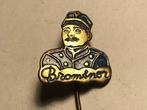 Metalen BROMSNOR TV-SERIE SWIEBERTJE Speld (Blauw/Messingkl), Verzenden, Zo goed als nieuw, Figuurtje, Speldje of Pin