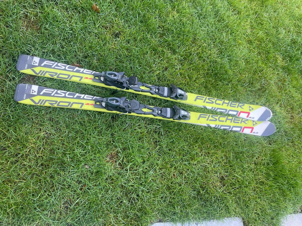 Fischer Viron 4.4 Ski's - 155cm net gewaxt en geslepen, Ophalen, 140 tot 160 cm, Carve, Skiën