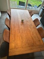 6 Henders & Hazel Stoelen, Minder dan 50 cm, Gebruikt, Ophalen of Verzenden, Metaal