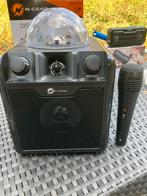 N-Gear Disco Block 410 Karaoke Set, Ophalen of Verzenden, Zo goed als nieuw, Complete set