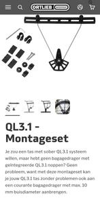Ortlieb QL 3.1 montageset fietstassen, Ophalen of Verzenden, Gebruikt