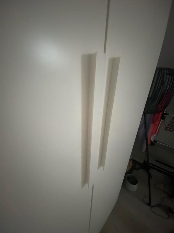 2x Witte IKEA Pax kast compleet (50cm x 235cm), Huis en Inrichting, Kasten | Kledingkasten, Zo goed als nieuw, 150 tot 200 cm