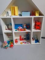 Compleet Poppenhuis met IKEA Meubels & Accessoires, Kinderen en Baby's, Speelgoed | Poppenhuizen, Ophalen, Gebruikt, Poppenhuis
