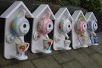 vogelhuis gemaakt van theepot Blond servies, Ophalen of Verzenden, Nieuw