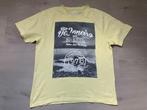Authentic Style | XL heren t-shirt geel, Authentic, Geel, Maat 56/58 (XL), Ophalen of Verzenden