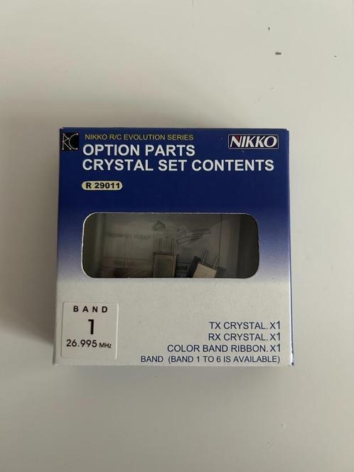 Nikko R29011 Band 1 26.995 mhz crystal set nieuw rc auto, Hobby en Vrije tijd, Modelbouw | Radiografisch | Auto's, Nieuw, Onderdeel