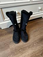 Ella Zwarte Laarzen - Maat 40, Ophalen of Verzenden, Gedragen, Zwart, Lage of Enkellaarzen