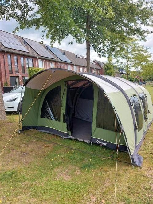 OUTWELL Flafstaff 6 ATC katoenen opblaastent voor 6 personen, Caravans en Kamperen, Tenten, tot en met 6, Zo goed als nieuw, Ophalen