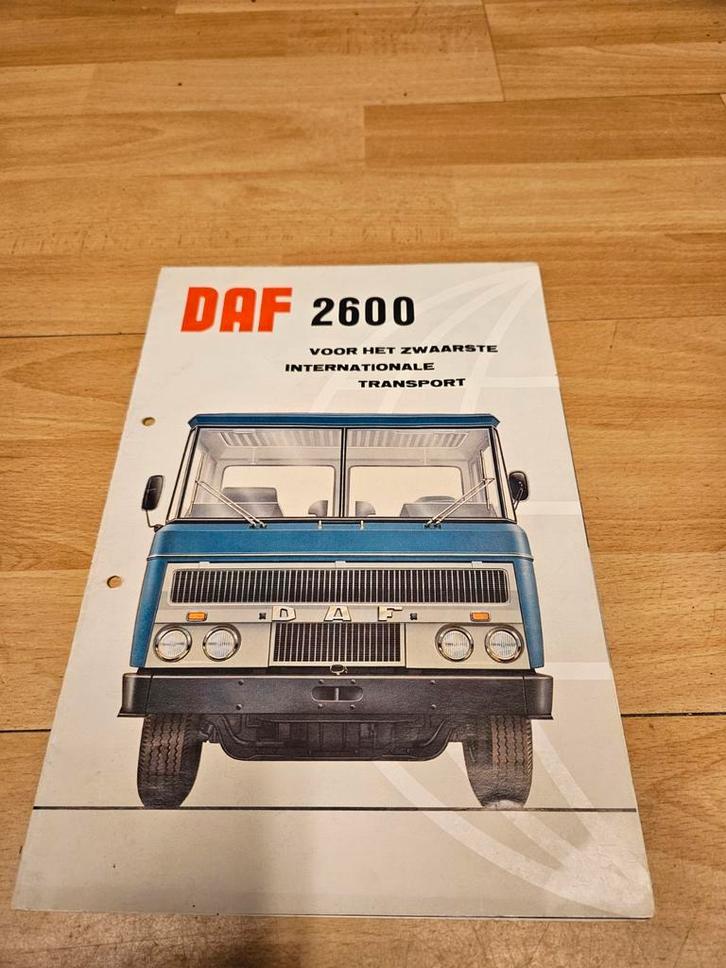 Folder DAF 2600, Boeken, Auto's | Folders en Tijdschriften, Zo goed als nieuw, Overige merken, Ophalen of Verzenden