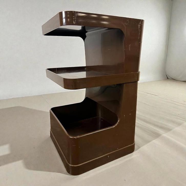 Vintage space age barcart  bijzettafel 'Flair voor Prisunic', Antiek en Kunst, Antiek | Meubels | Tafels, Ophalen