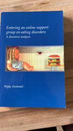 Entering an online support group on eating disorders Stommel, Ophalen of Verzenden, Zo goed als nieuw, Wyke Stommel, Overige wetenschappen