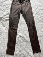 10 Days leren legging met streep mt 0., Kleding | Dames, Verzenden, Zo goed als nieuw, Bruin