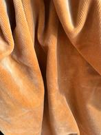 Vintage / retro velour / velours gordijn 165 br x 232 hoog, Huis en Inrichting, Gebruikt, 200 cm of meer, 150 tot 200 cm, Ophalen of Verzenden