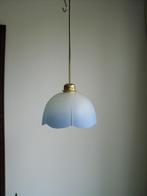 art deco hanglampje blauw, Antiek en Kunst, Ophalen of Verzenden